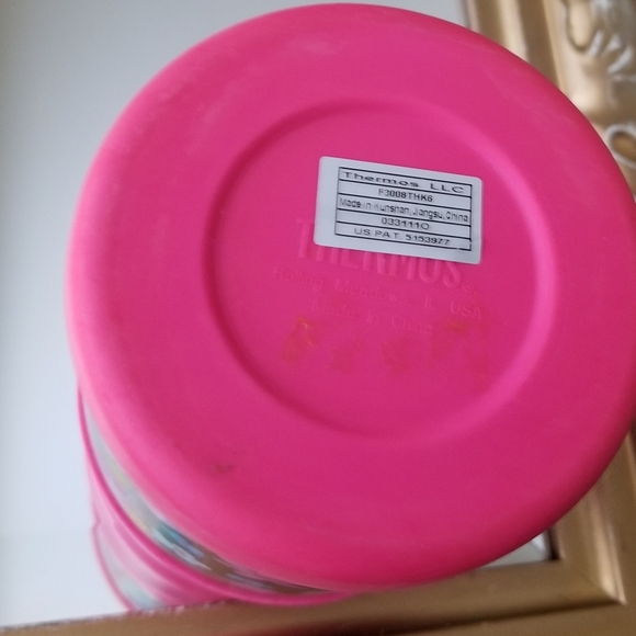 ❗Vintage Hello Kitty 2000s Thermos Pink Floral Food Container❗ - Picture 5 of 6
